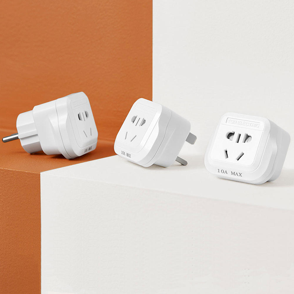 Travel Conversion Socket Plug Universal Adapter Travel Abroad Converter Household Plugs US/DE/UK From