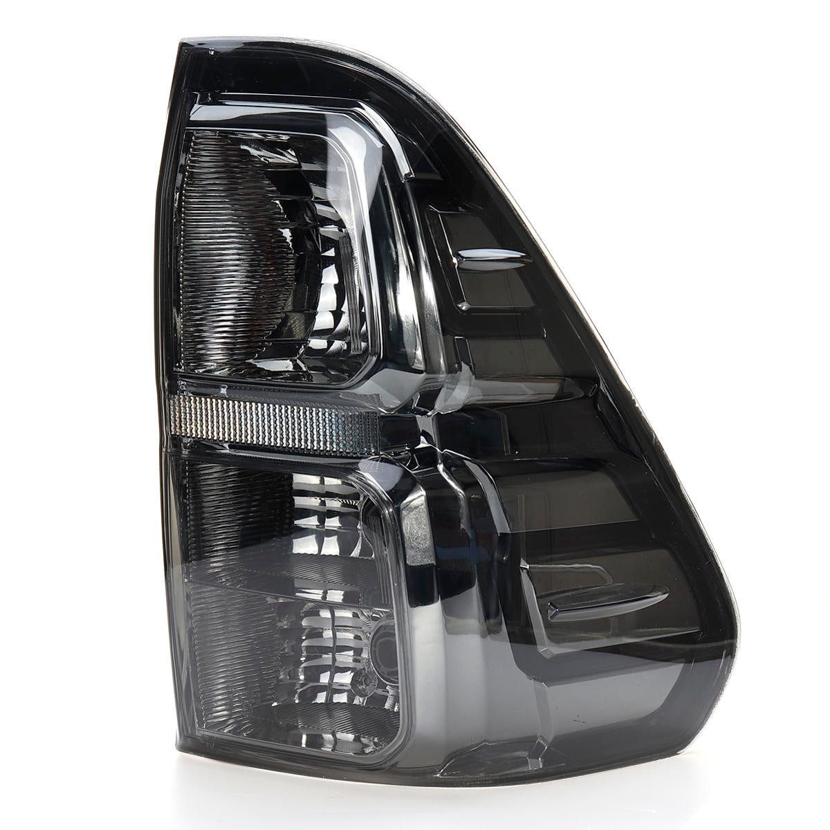 Car Rear Left/Right Tail Brake Light Assembly With Wiring Smoke Black