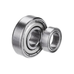 10pcs Bearing I.D 5mm Steel Double Shielded Miniature Deep Groove Ball Bearing