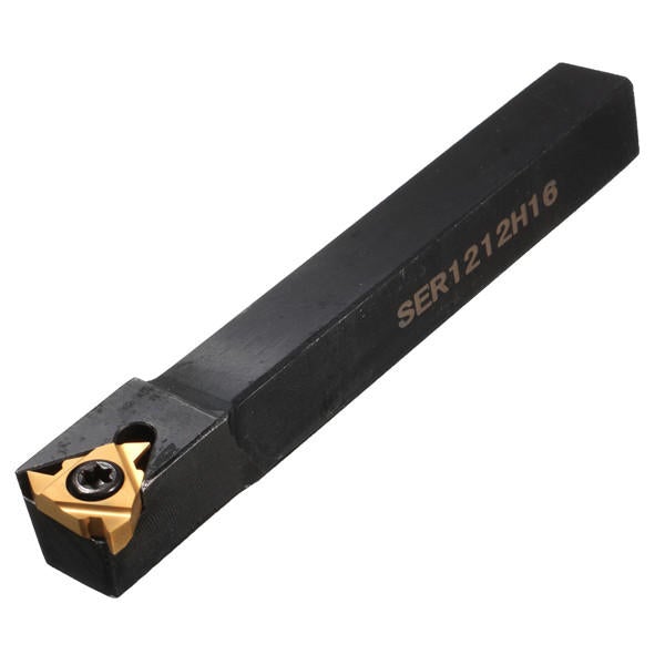 12x100mm Lathe Turning Tool Holder Boring Bar With A 16ER AG60 Insert