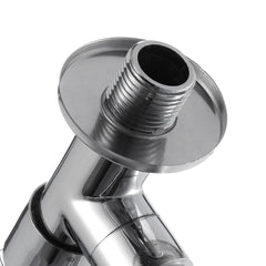 360 Degree Rotation Single Cold Faucet Brass Kitchen Sink