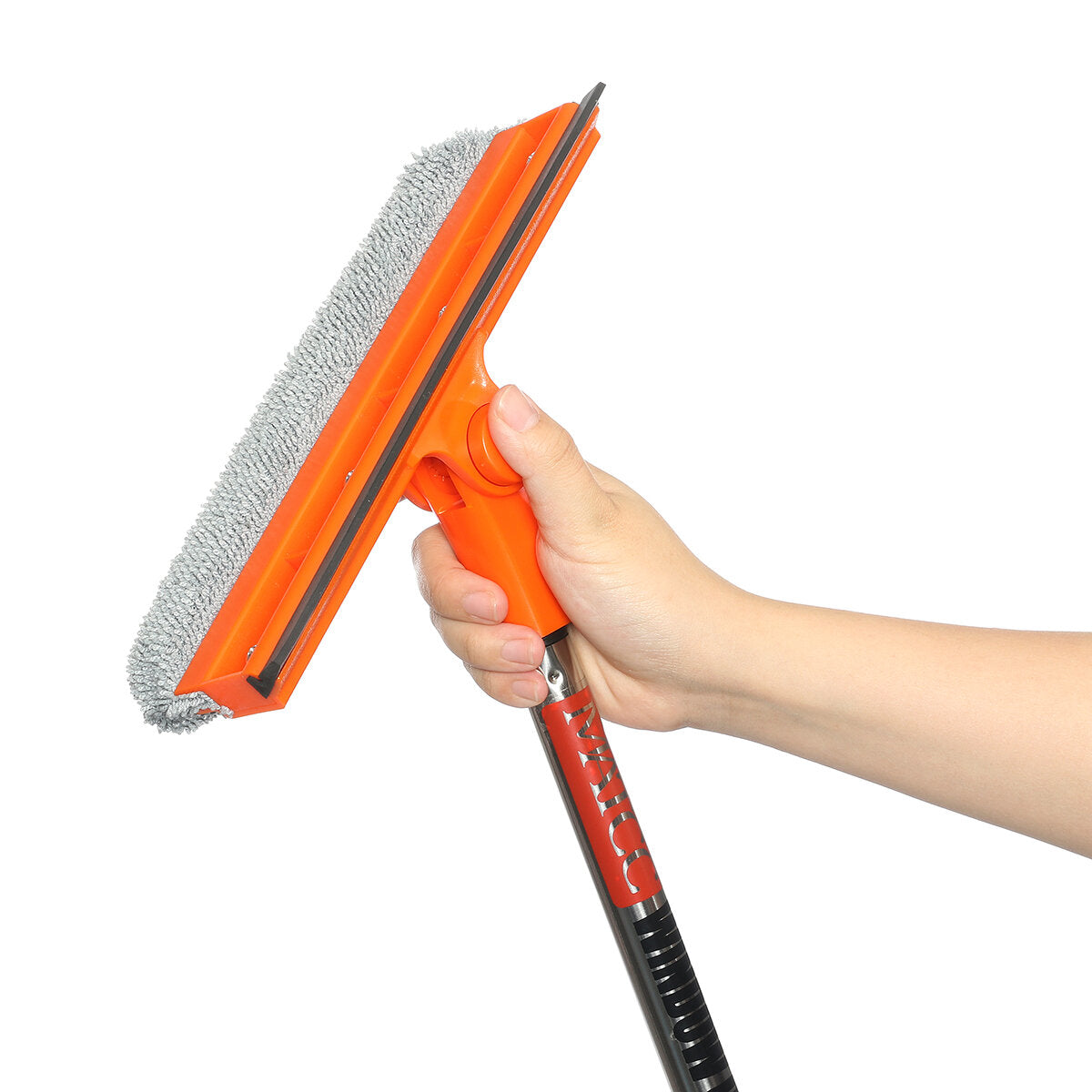 115cm Window Cleaning Squeegee EVA Mop Cover w/ Sponge Rotatable Brush Head Household Accessories
