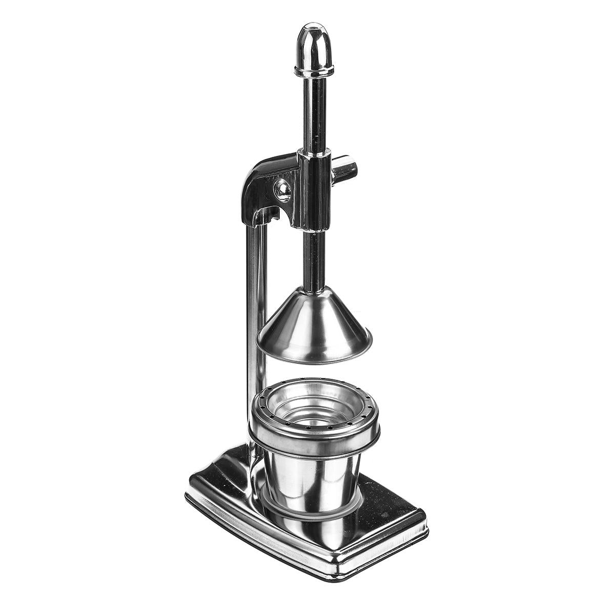 Stainless Steel Manual Citrus Juicer Orange Lemon Manual Juice Squeezer Silver
