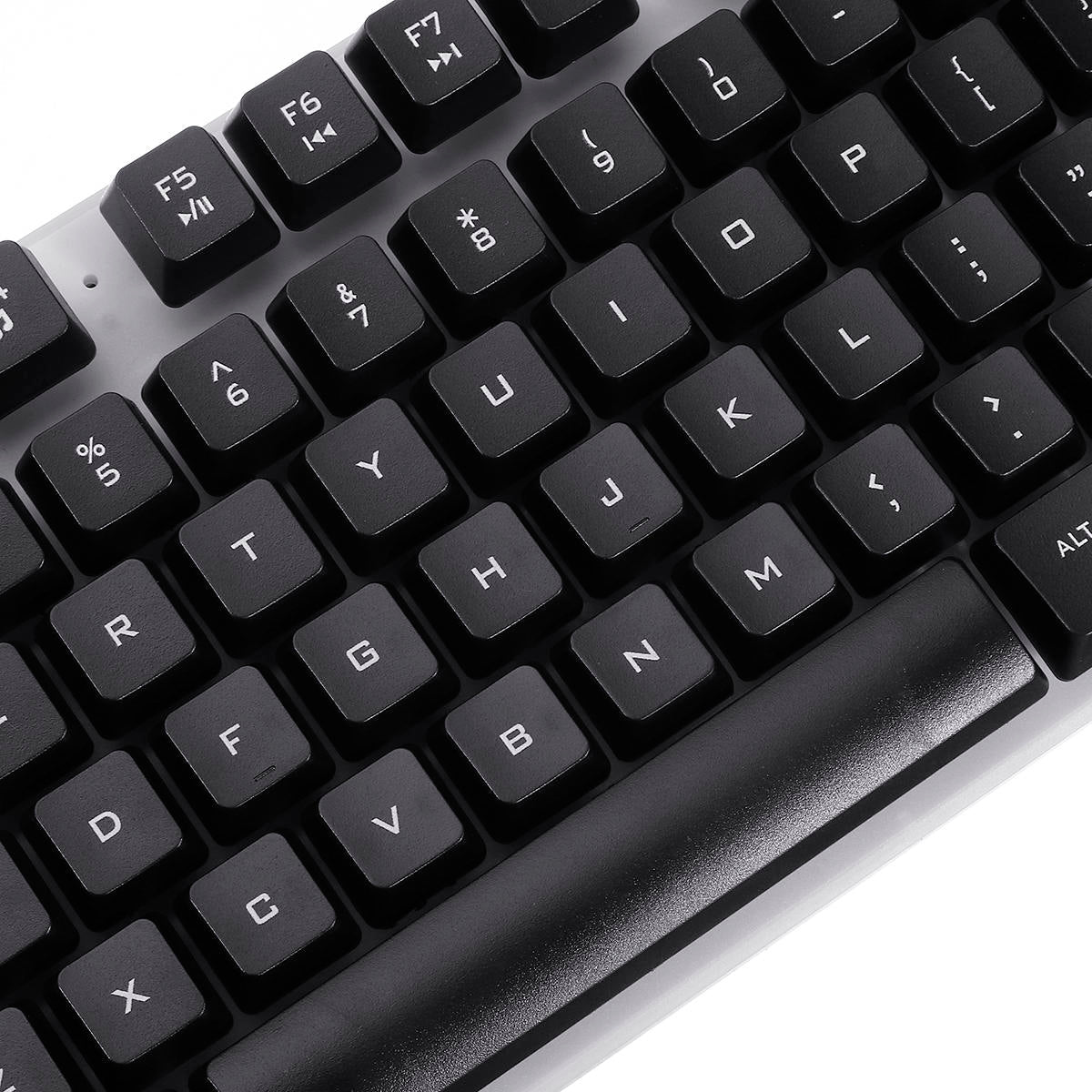 104 Keys RGB Backlight Superthin Gaming Keyboard and 2.4GHZ 1200DPI 3 buttons USB Optical Gaming Mouse
