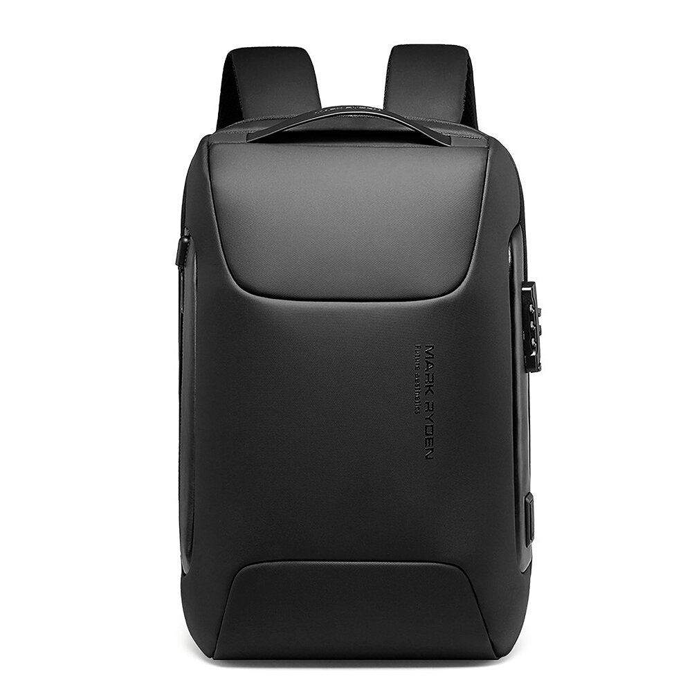 Anti-theft Backpack Laptop Bag Shoulder Bag USB Charging Men Business Travel Storage Bag for 15.6 inch Computer