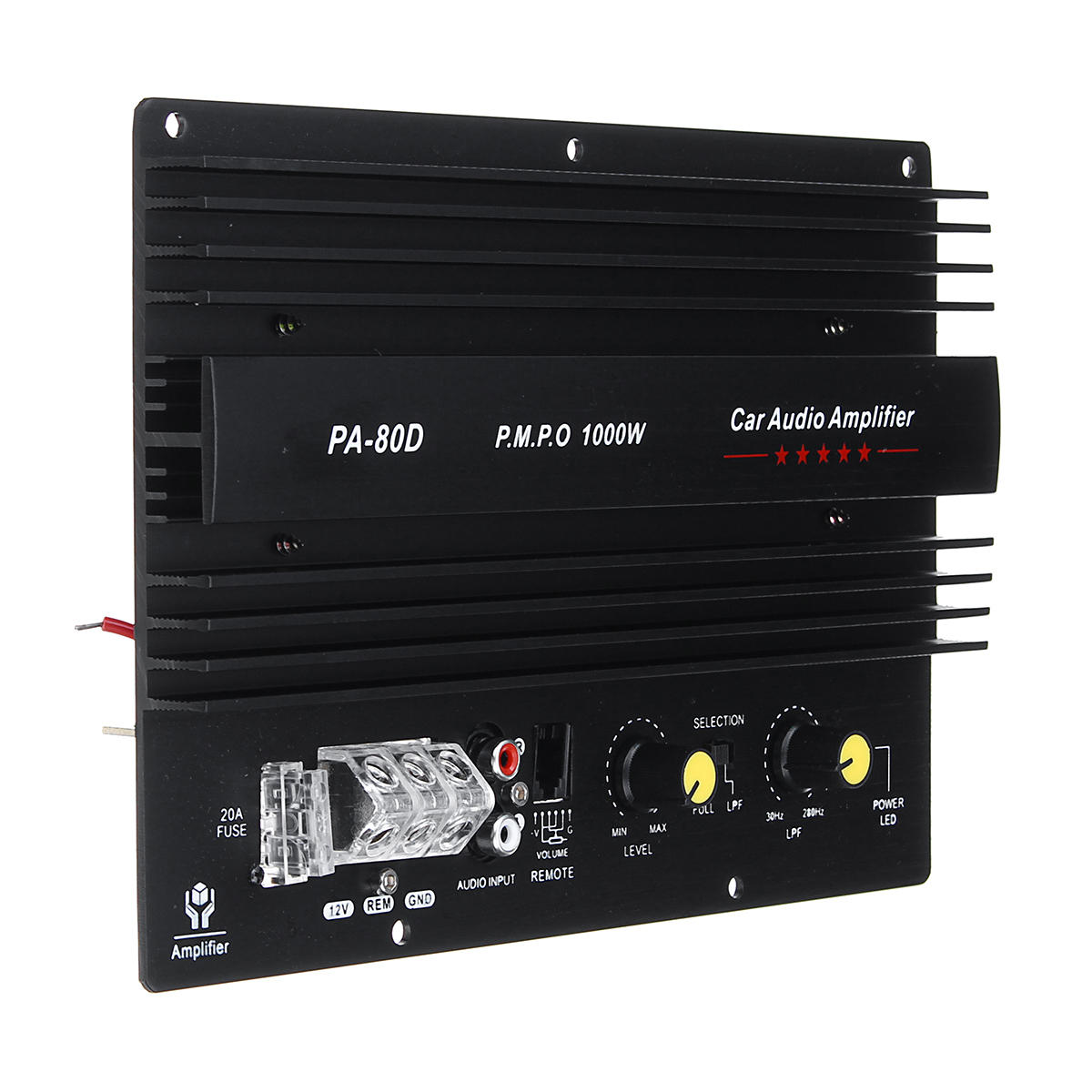 Amplifier 12V 1000W Car Audio High Power Mono Amplifier Amp Board Powerful Subwoofer Bass Amp