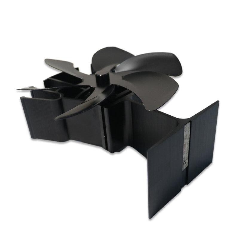 6 Blades Fireplace Fan Stove Fan Heated Fan Heat Powered Eco Fan