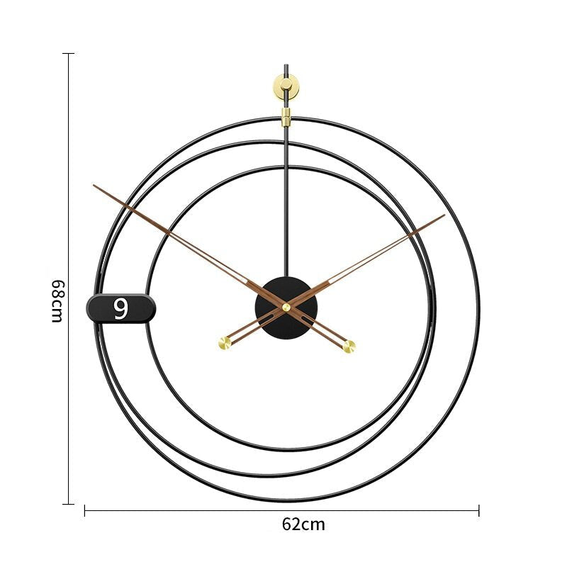 Modern Minimalist Wall Clock Fashion Personality Creative Wall Clock Living Room Home Decoration