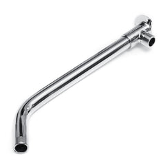 265mm Wall Mounted Shower Arm Bottom Entry Shower Head Extension Arm W/Screws Base