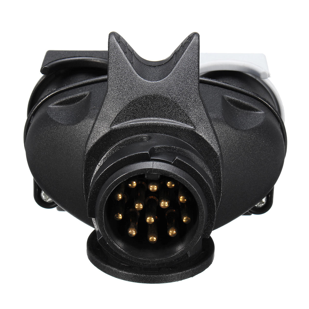 13 Pin To 7 Pin Double-head Connector RV Trailer Power Connector Plug Socket Connector