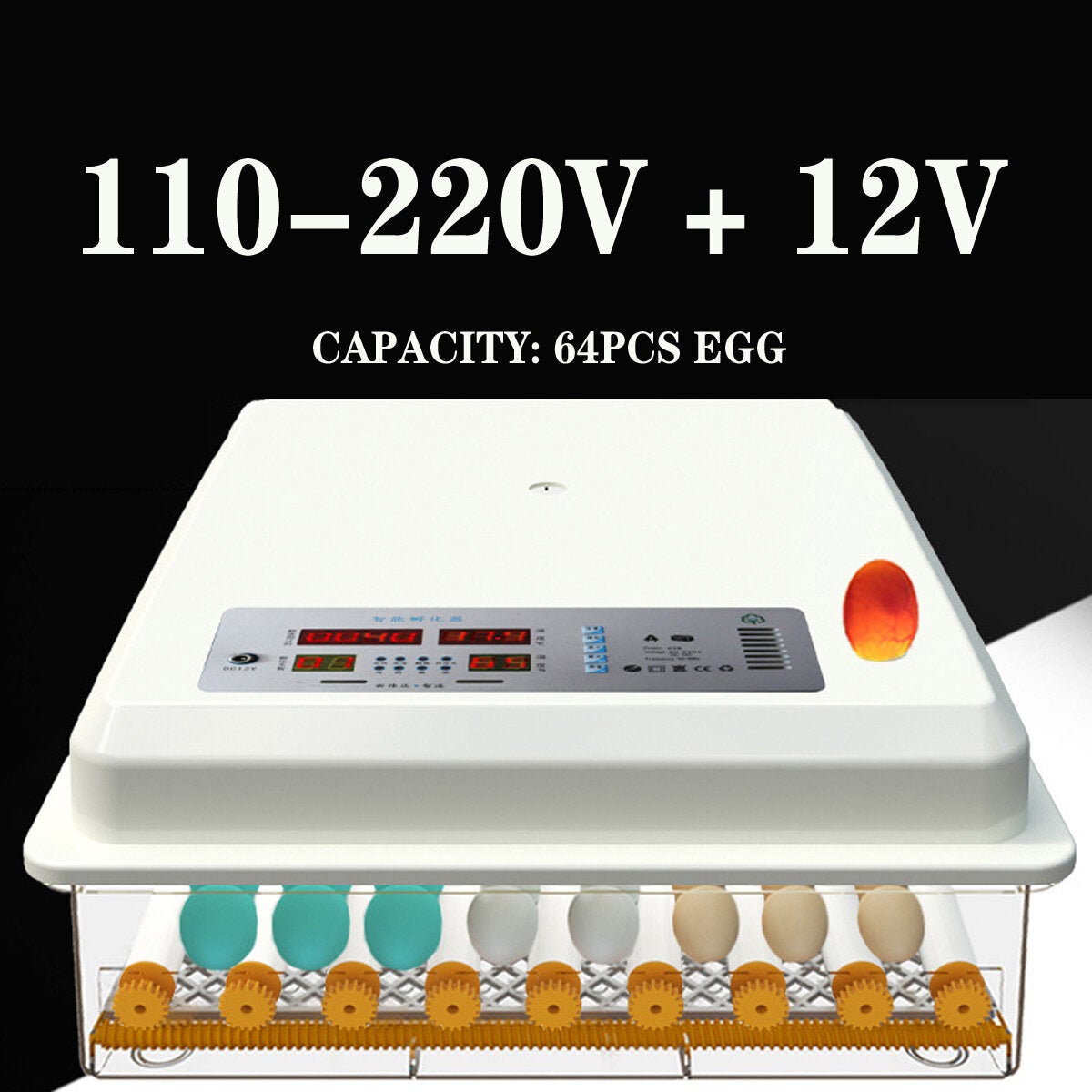 110-220V Eggs Incubatoxic Hatchery Machine Goose Quail Chicken