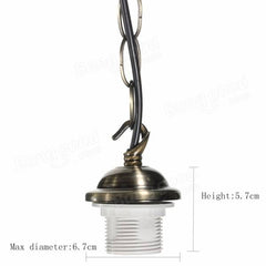 Vintage Industrial Hanging Pendant Light Home Bedroom Living Room Lamp