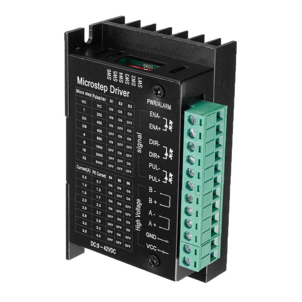 Stepper Motor Driver 0.5-4.0A DC 9-42V for 35/39/42/57 Stepper Motor CNC Engraving Machine