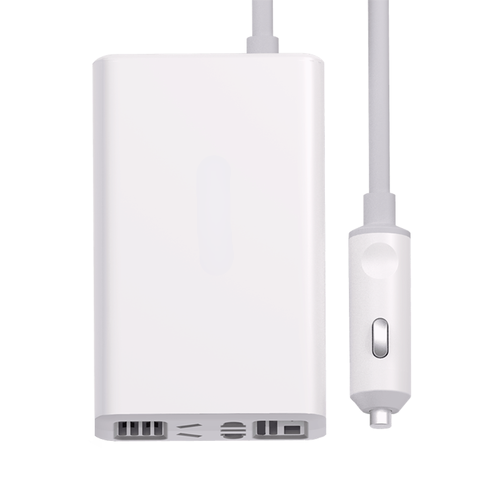 100W Car Inverter 12V to 220V Power Converter Auto Adapter AC Socket QC3.0 USB Charger Intelligent Fast Charging