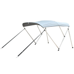 3 Bow Bimini Top Replacement Canvas Cover W/Boot Cover Frame UV Resistant