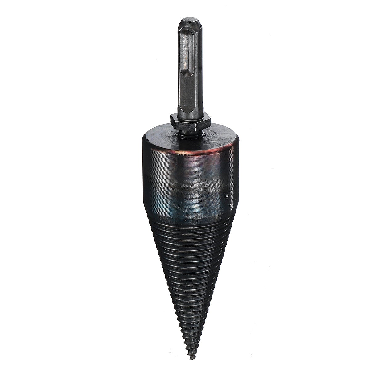 45mm HSS Firewood Splitting Drill Bit Hard Wood Cone Splitter for Electric Hammer