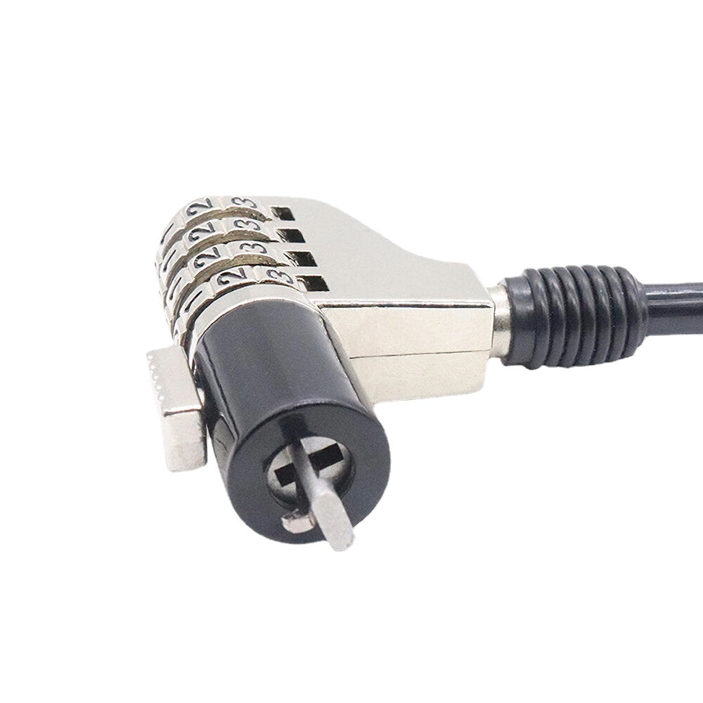 Anti Theft Laptop Lock Security Cable 4 Digit Password Protections