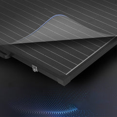 160W Portable Monocrystalline Without Glass Solar Panel Equipped With 20A MPPT Controller Suitable For RV Camping
