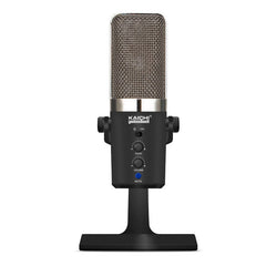 Studio Cardioid Condenser Microphone Large Diaphragm Recording Desktop USB Live Broadcast Mobile Phone Wired Microphone