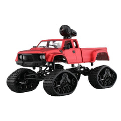 2.4G 4WD Rc Car 720P HD WIFI FPV Off-road Military Truck Track Wheel W/ LED Light