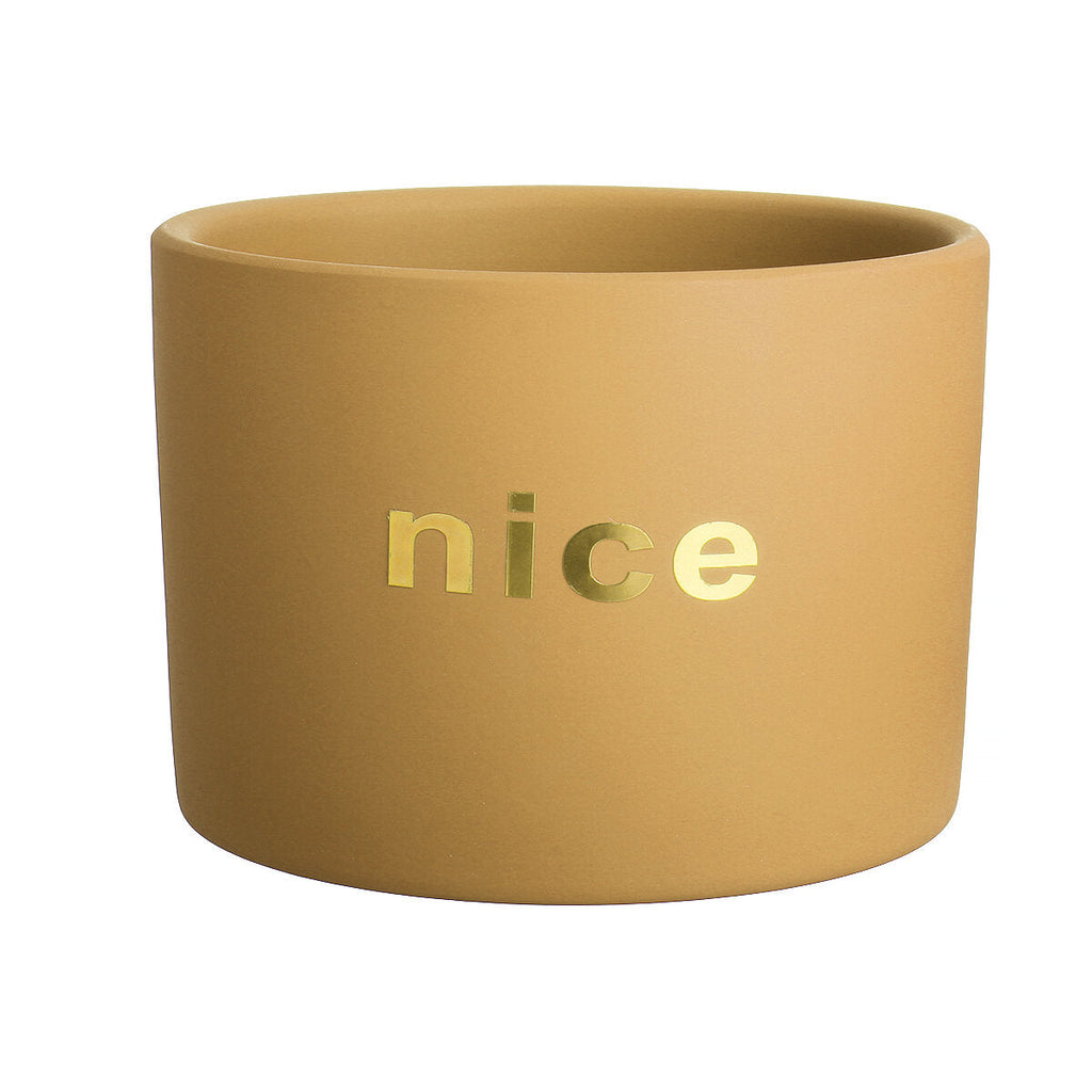 Succulent Ceramic Flower Pot Selected Porcelain Clay Glaze Anti-slip Straight Holeless Flower Pot