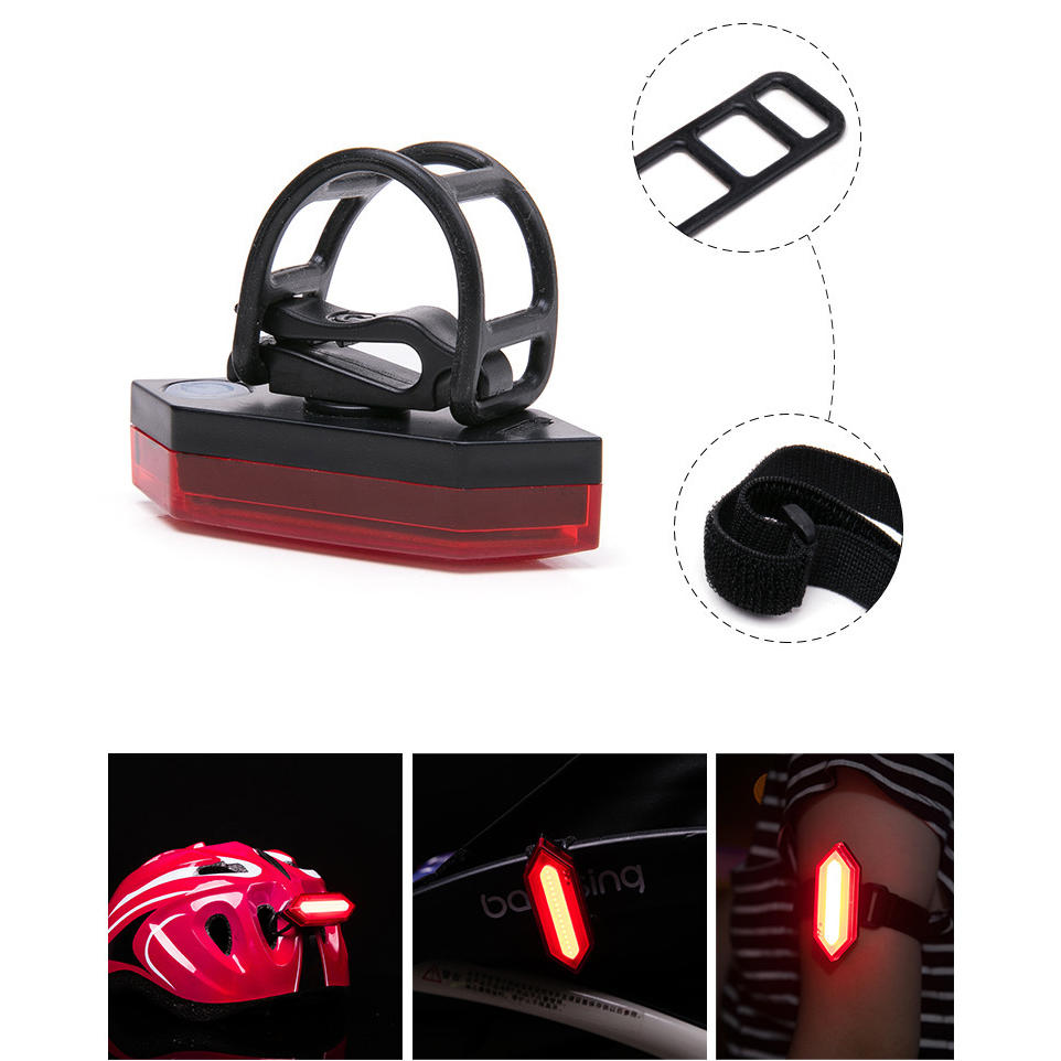 Electric Scooter Motorcycle E-bike Bike Bicycle Cycling Running Flashlight Light