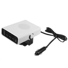 400W Car Portable Electric Heater 2 Modes Wind Heating Cooling Fan Defroster Demister Low Noise