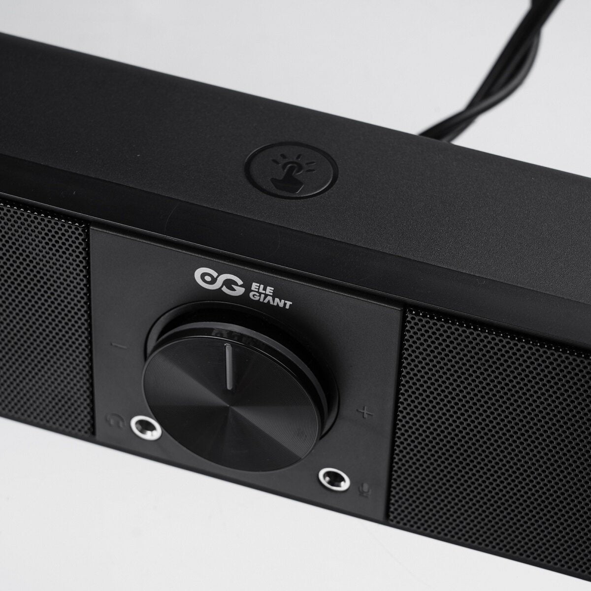 Wired Computer Speakers Soundbar with 3 Light Mode Enhanced Stereo USB Powered 10W