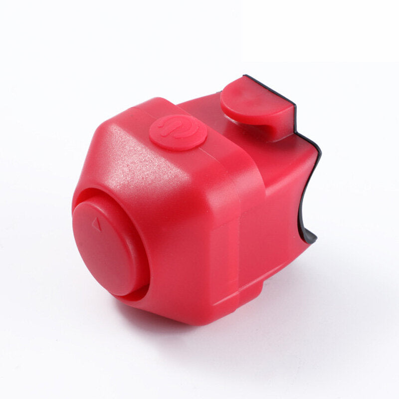 Electric Bike Bell 130dB Horn Rainproof MTB Road Bicycle Handlebar Ring Silica Gel Shell Bell Cycling Accessories