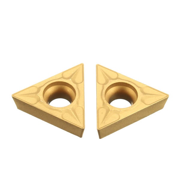 10pcs Carbide Inserts Triangular Tungsten Steel Carbide Inserts For Turning Tool