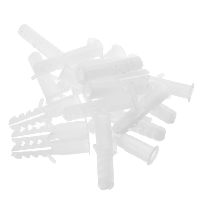 10Pcs 16-32mm 304 Stainless Steel Pipe Strap Clamp Holder Fastener with Screws