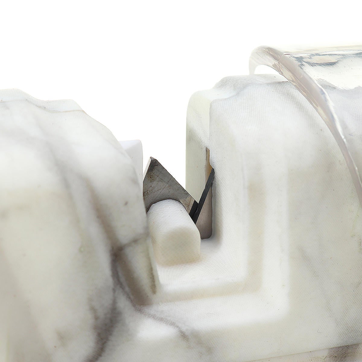 Ceramic Knife Sharpener Three Stage Sharpening Stone for Knife Scissors Kitchen Tool