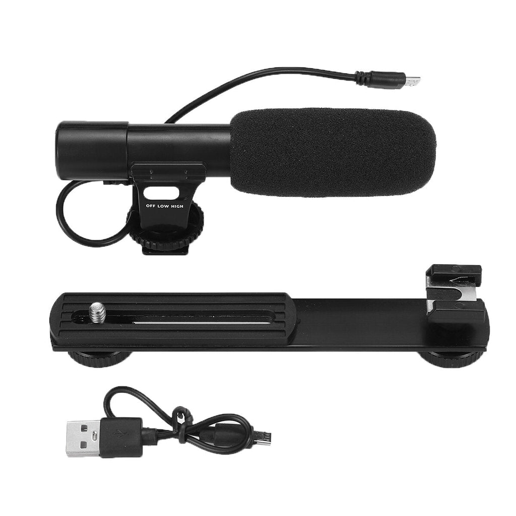 Digital Camcorder Vlog Video Vlogging YouTube Camera Video Recorder with 24MP Microphone Wide-angle Lens