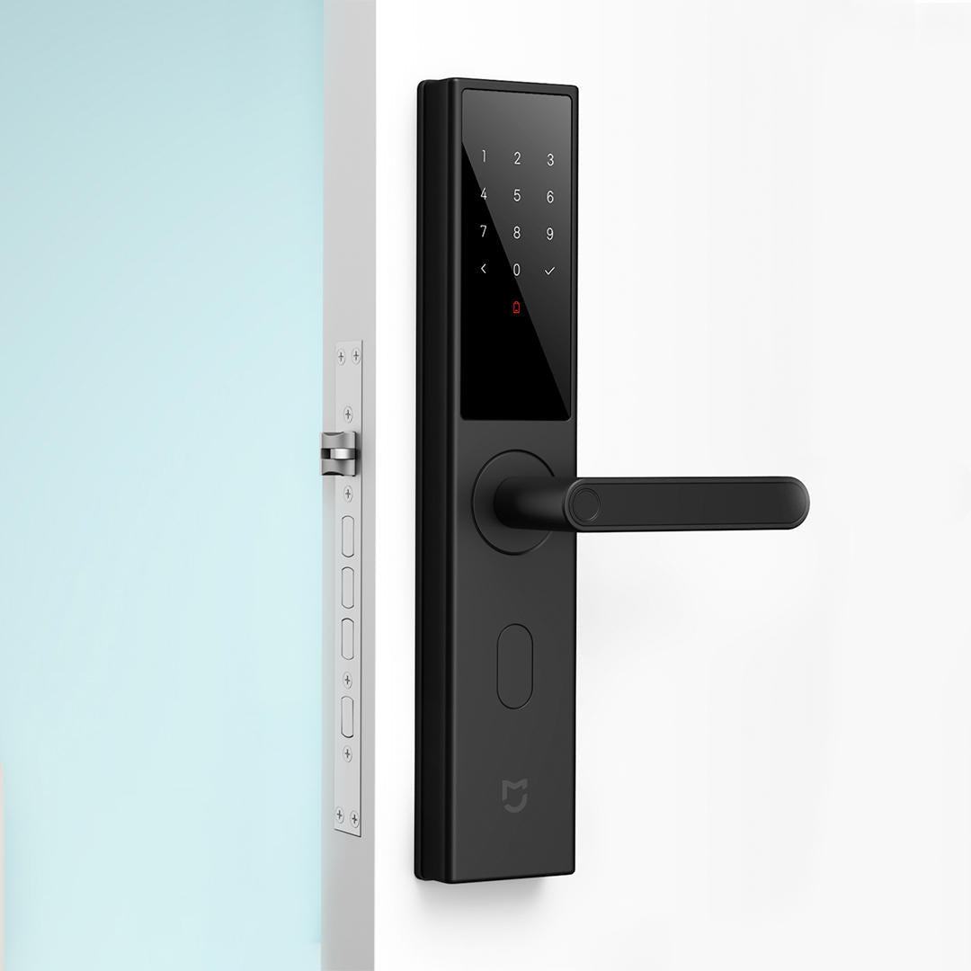 Smart Fingerprint Lock Keyless Password Bluetooth Unlock Detect Alarm Work Mi Home App Control