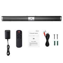 Portable Wireless Bluetooth NFC Speaker Stereo Soundbar Remote Control Wall Mountable Subwoofer for TV PC DVD