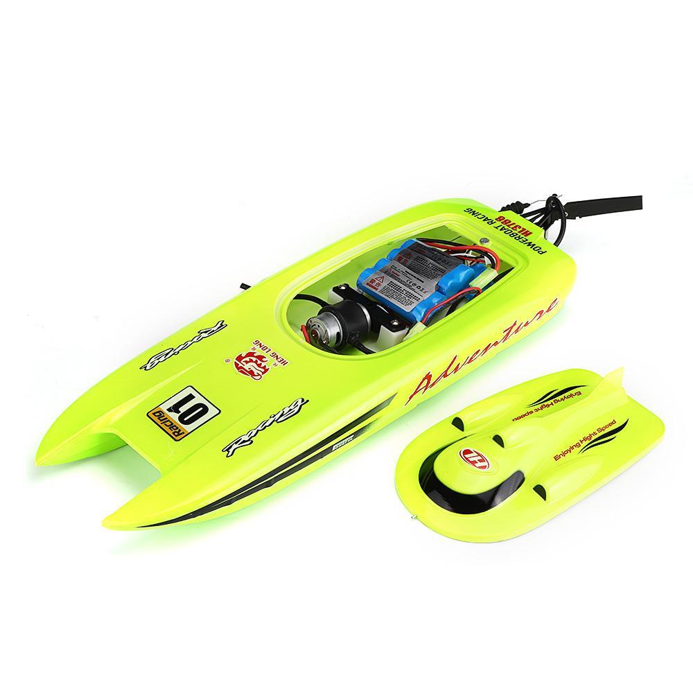With 2 Batteries 53cm 2.4G 30km/h Electric RC Boat Water Cooling RTR Model