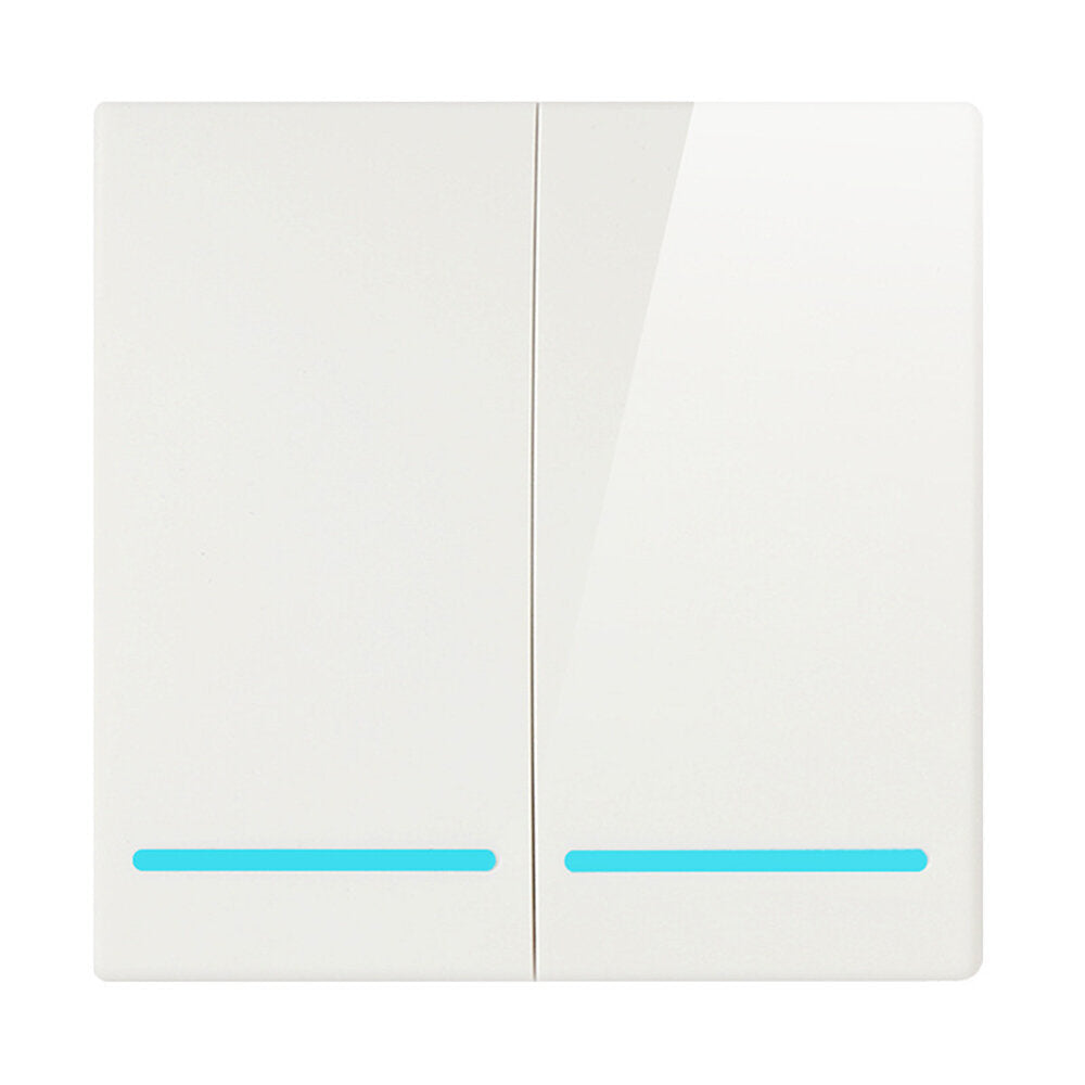 Wireless Wall Switch Smart LED Indicator 1/2/3 Gang 433Mhz Wall Touch Light Switch For Smart Home