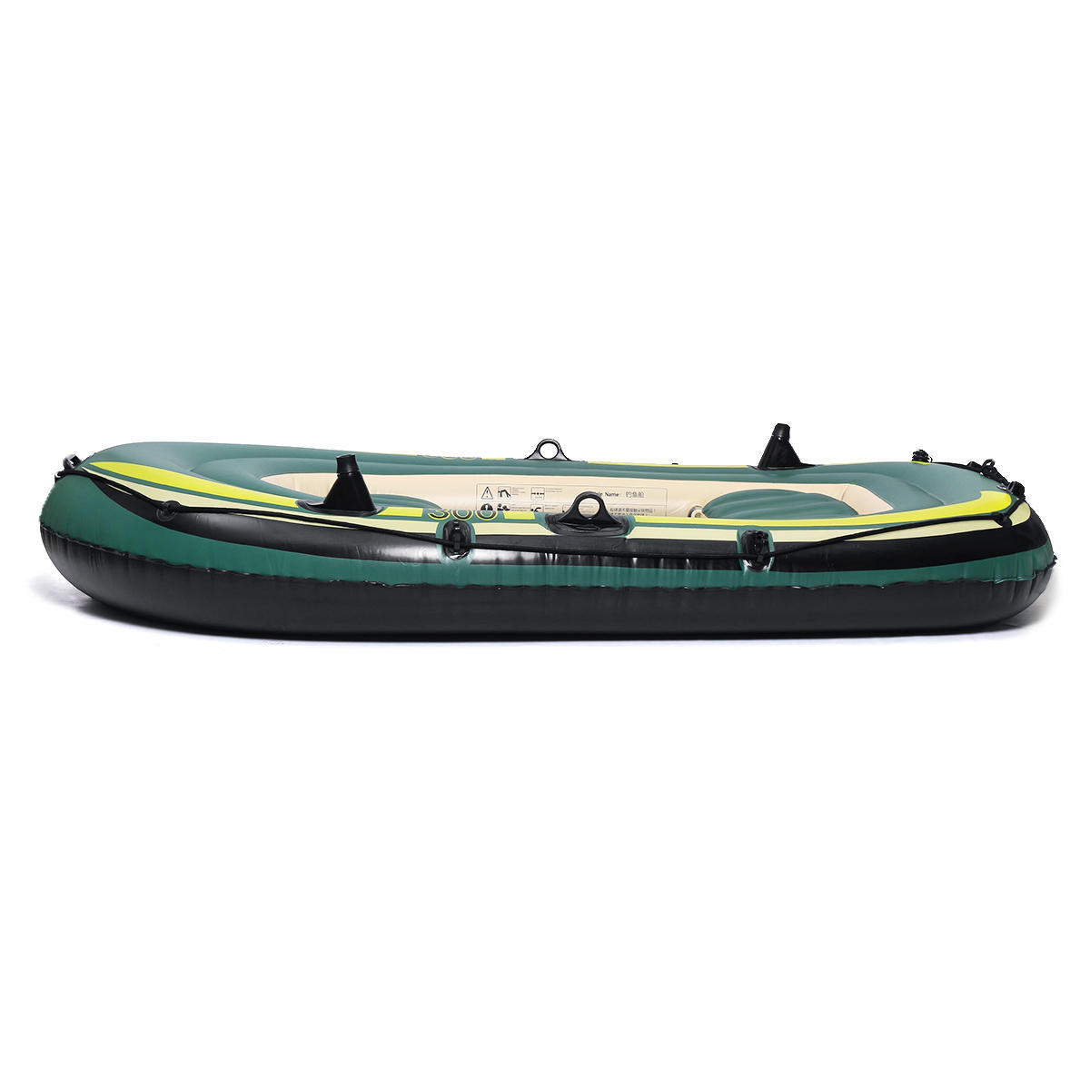 3 Person Inflatable Boat Set Raft Air Canoe Kayak Dinghy Fishing Rafting Water Outdoor Sport