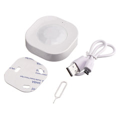 Smart WiFi PIR Motion Sensor Human Detector Infrared Human Induction Receiver USB Charging Version