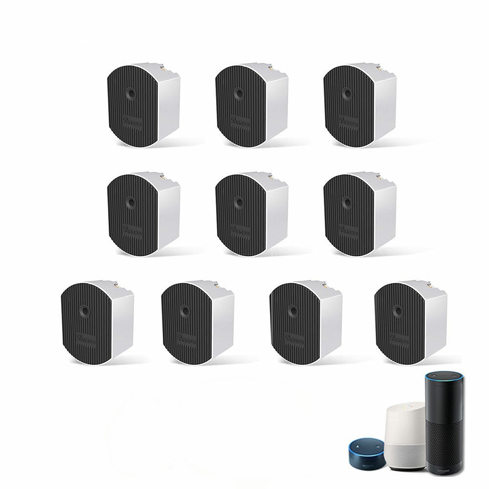 Smart Dimmer Switch DIY Smart Home Mini Switch Module Adjust Light Brightness APP/Voice/RM433 RF Remote Control Work with Alexa Google Home 10Pcs