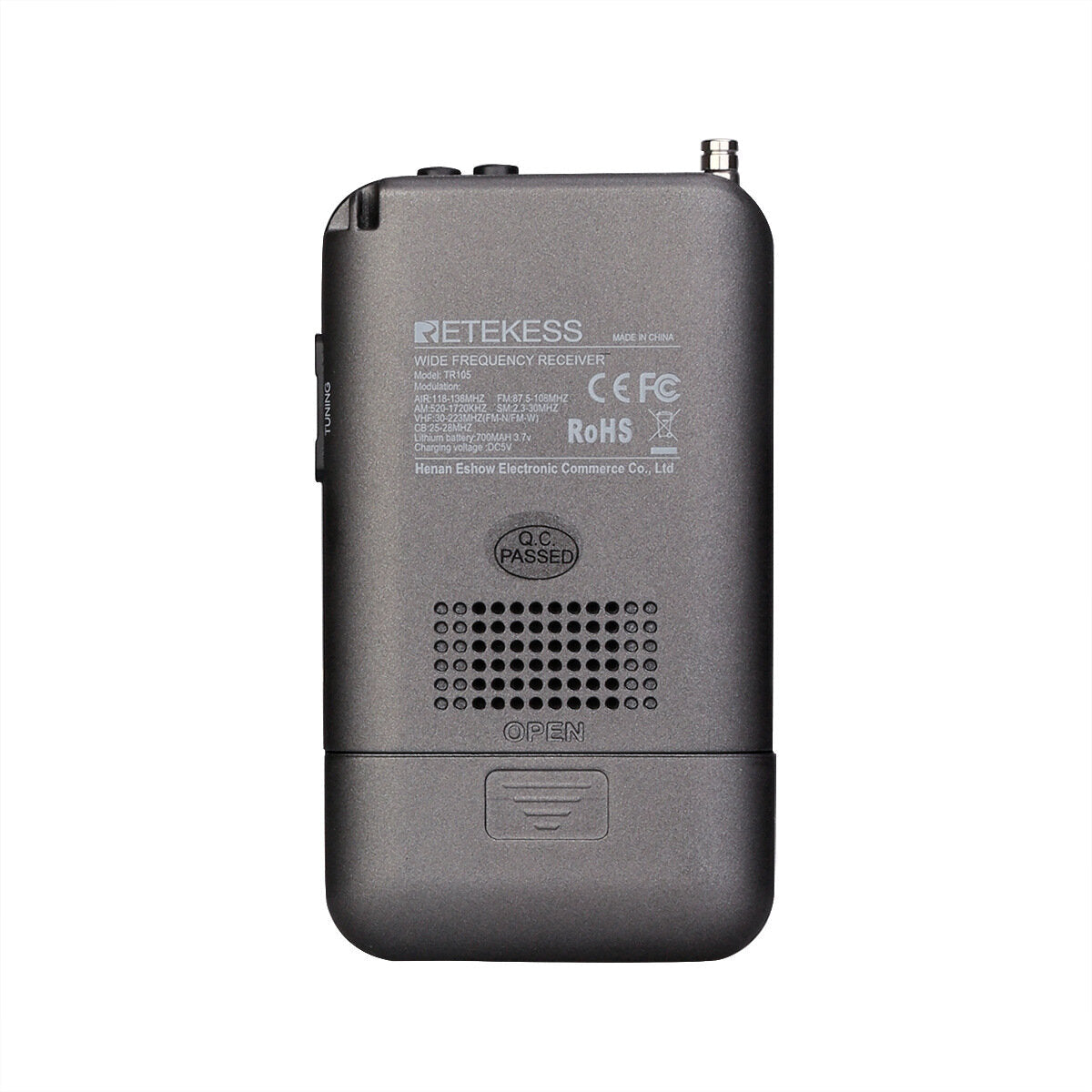 FM AM SW Digital Tuning Radio with Timer ON OFF Clock Function
