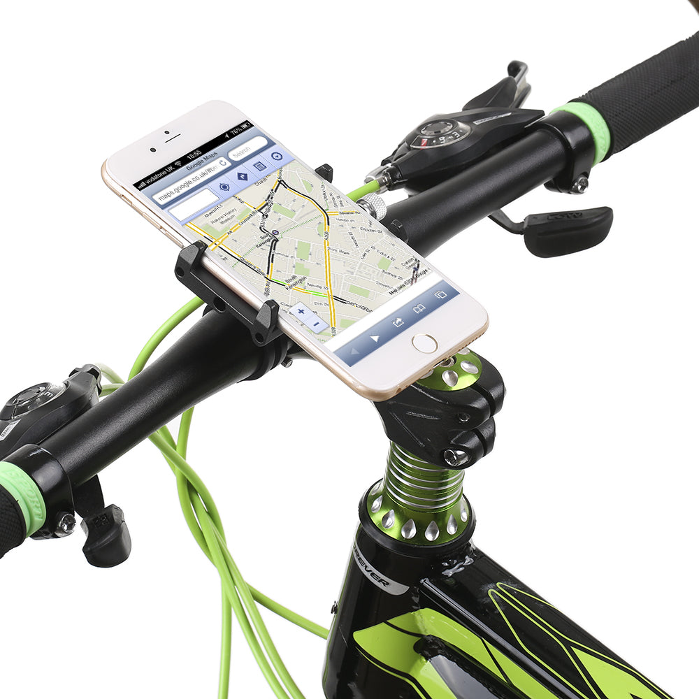 CNC Bicycle Phone Holder Bracket for Phone GPS Device Up To 6.2 Inch Non-slip