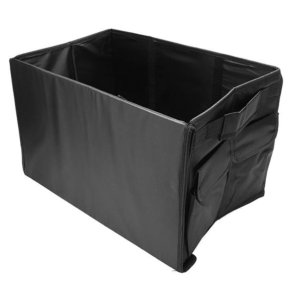 Oxford Cloth Collapsible Car Storage Box Trunk Storage Compartment 49X29X30cm