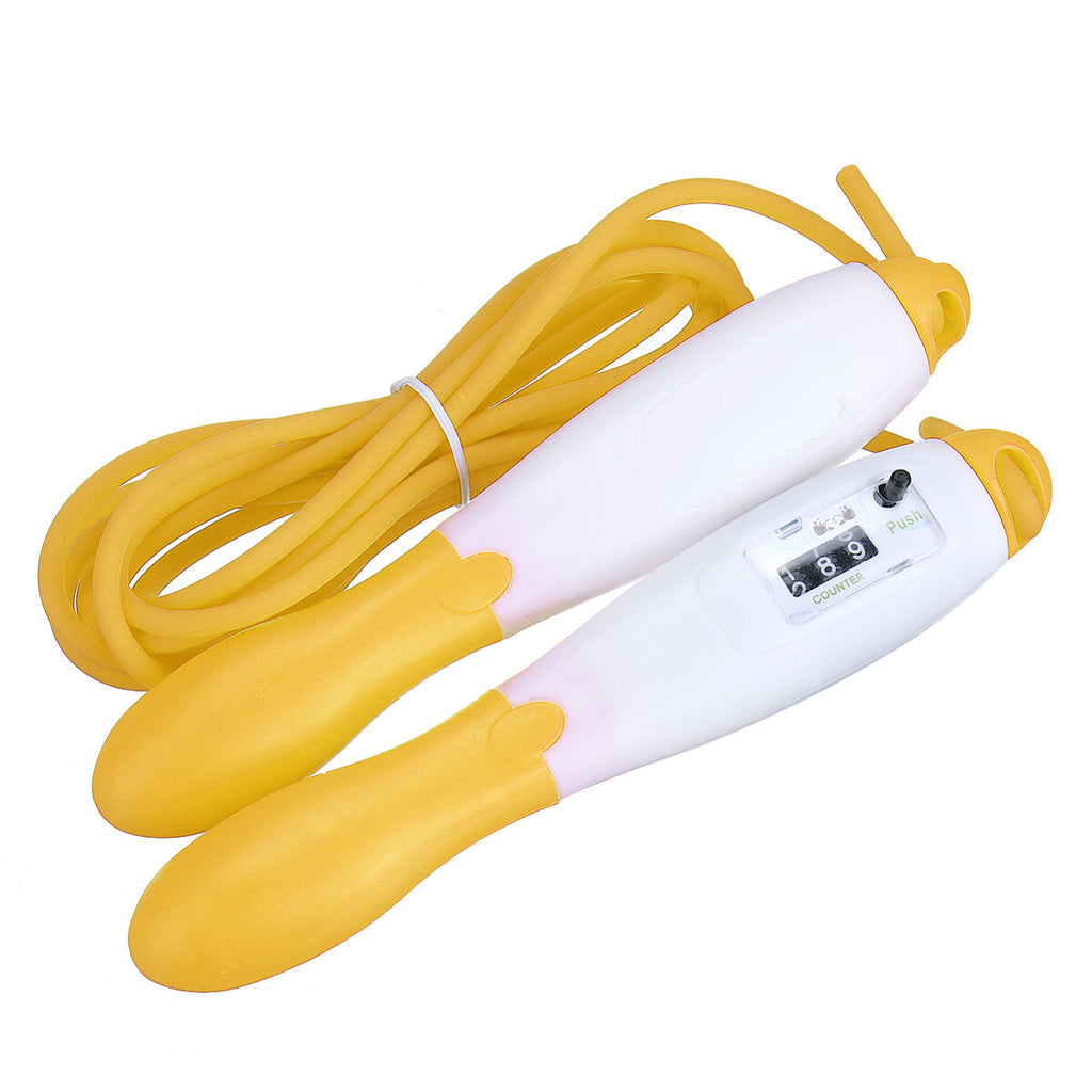 3m Rope Jumping LCD Count Jump Skipping Sports Gym Slimming Fitness Activity