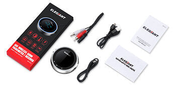 Choose a Bluetooth 5.1 Visible Transceiver, Low-latency Wireless Audio Adapter and a Pair of OLED Headsets to Adjust Volume Simultaneously