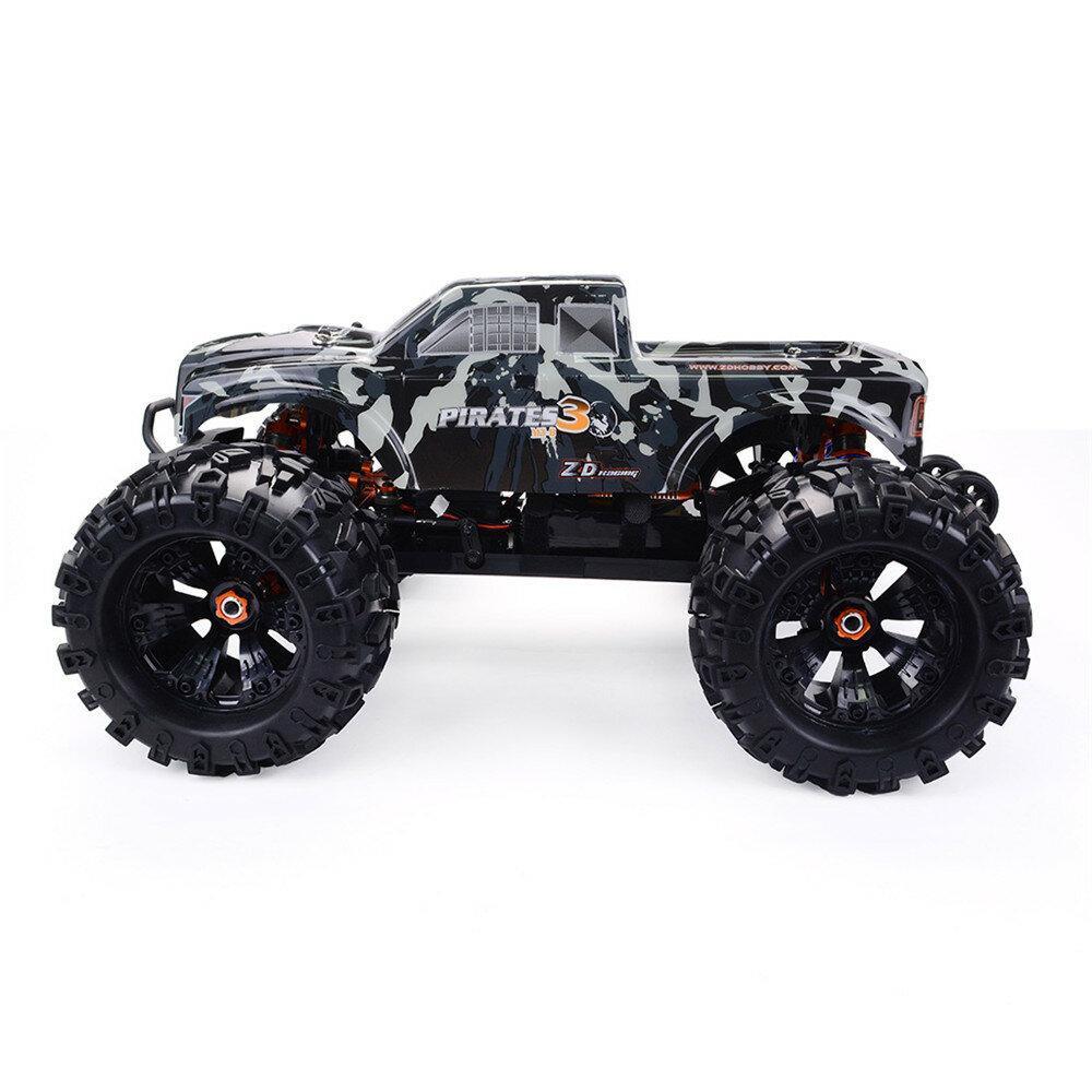 Camouflage MT8 Pirates3 Vehicle 1/8 2.4G 4WD 90km/h 120A ESC Brushless RC Car RTR Model
