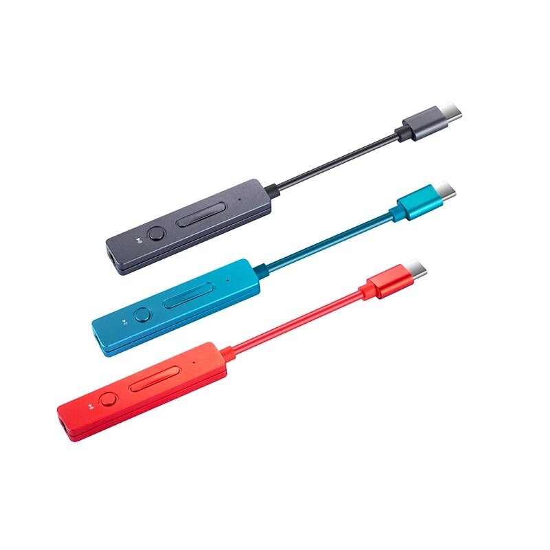USB DAC Type-C to 3.5mm Port with Volume Control PC Decoder HD Hi-Fi Headphone Amplifier