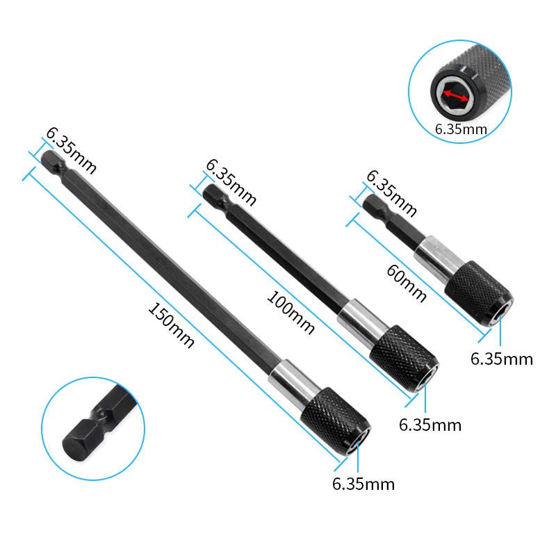 8PCS 1/4 Inch 105 Degree Right Angle Drill Bit + Extension Bar Hex Shank Screwdriver Bit Holder+Impact Socket Square Nut Driver Bit+Flexible Bit