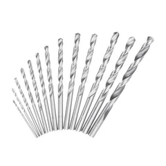 13pcs 1.5-6.5mm HSS Twist Drill Bit Set High Speed Steel Straight Shank