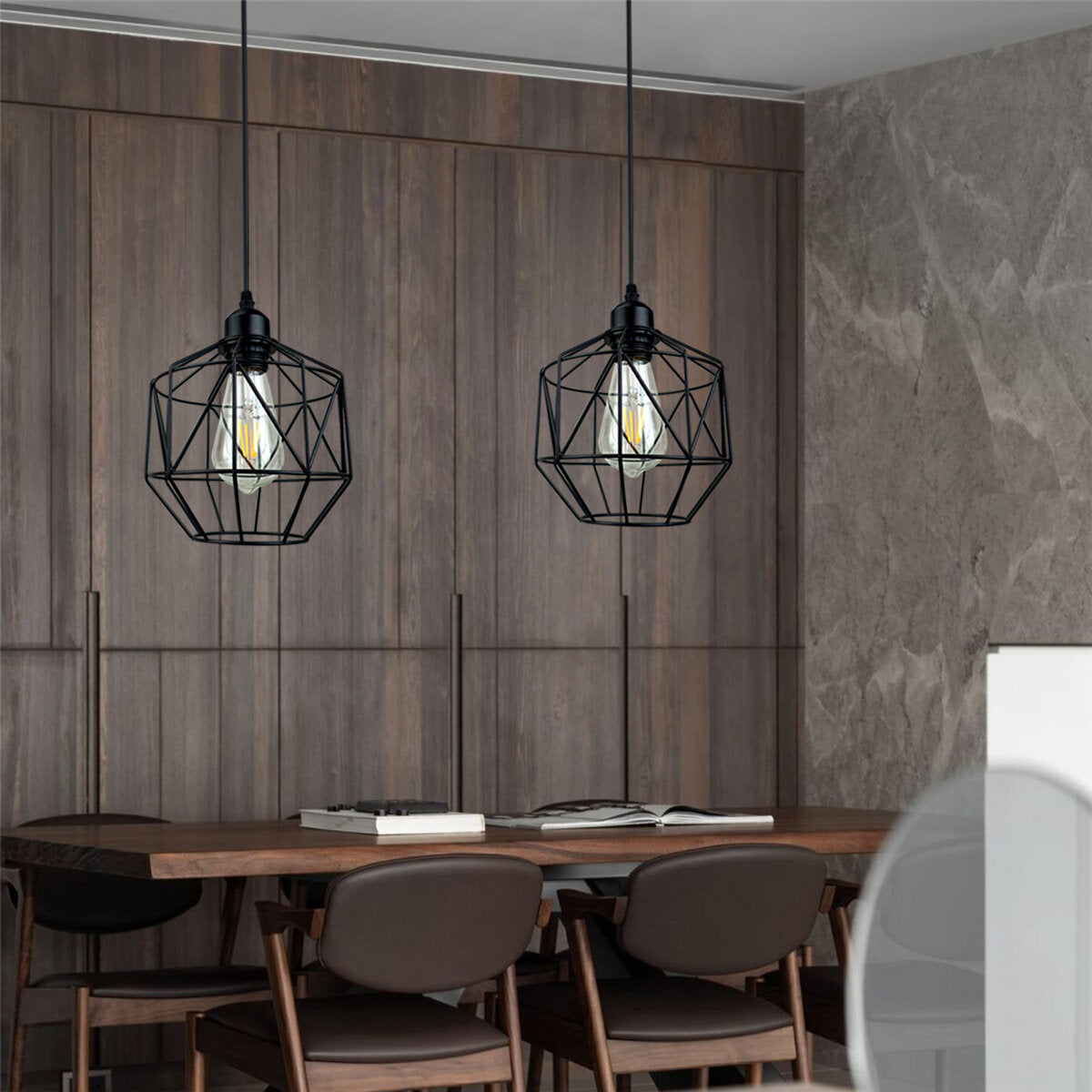 Modern Home Metal Pendant Lamp Industrial Hanging Light Fixture Ceiling Lamp